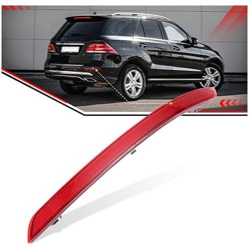 Tấm phản quang cản sau bên phải phía người ngồi sau tương thích với Mercedes Benz ML350 ML400 GLE350