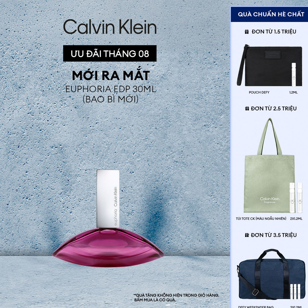 Nước hoa Nữ Calvin Klein Euphoria EDP 30ml (Bao bì mới)