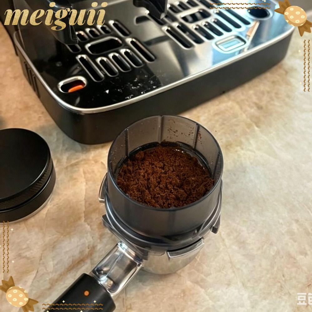 Phễu Portafilter MEIGUII, Phễu Espresso No-Splash, Nhẫn định lượng bằng nhựa thay thế chuyên nghiệp 