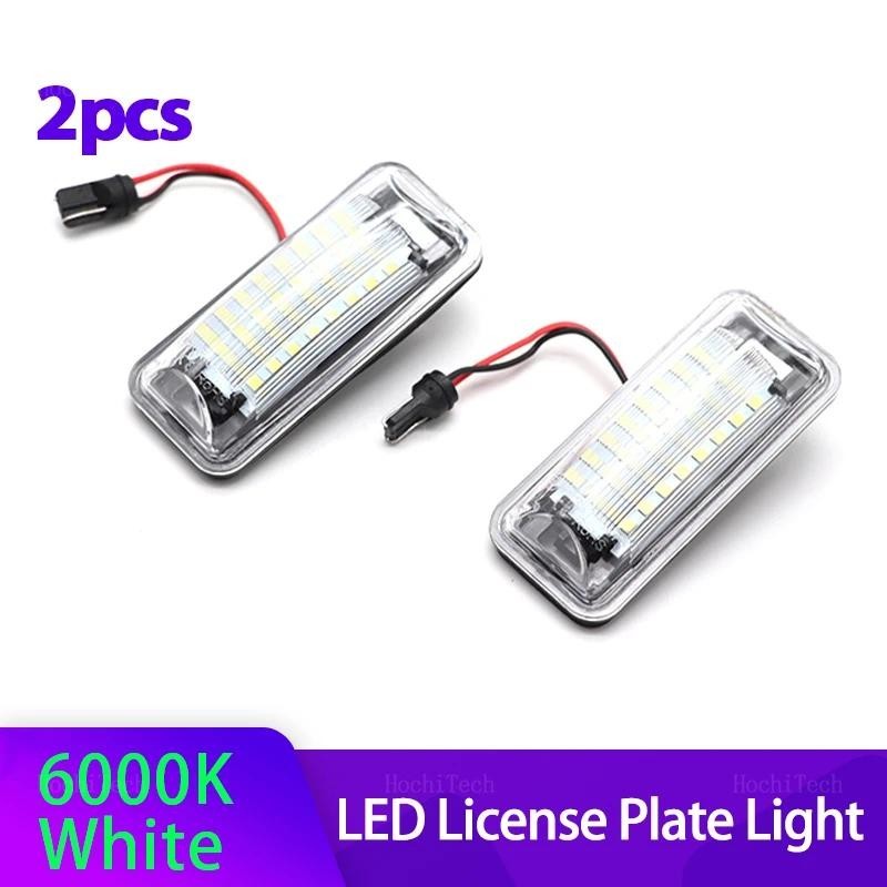 2 Chiếc Biển Số Ánh Sáng Phía Sau Đuôi Nâng Cấp Lỗi Miễn Phí Cho Subaru Forester Impreza Legacy BRZ 