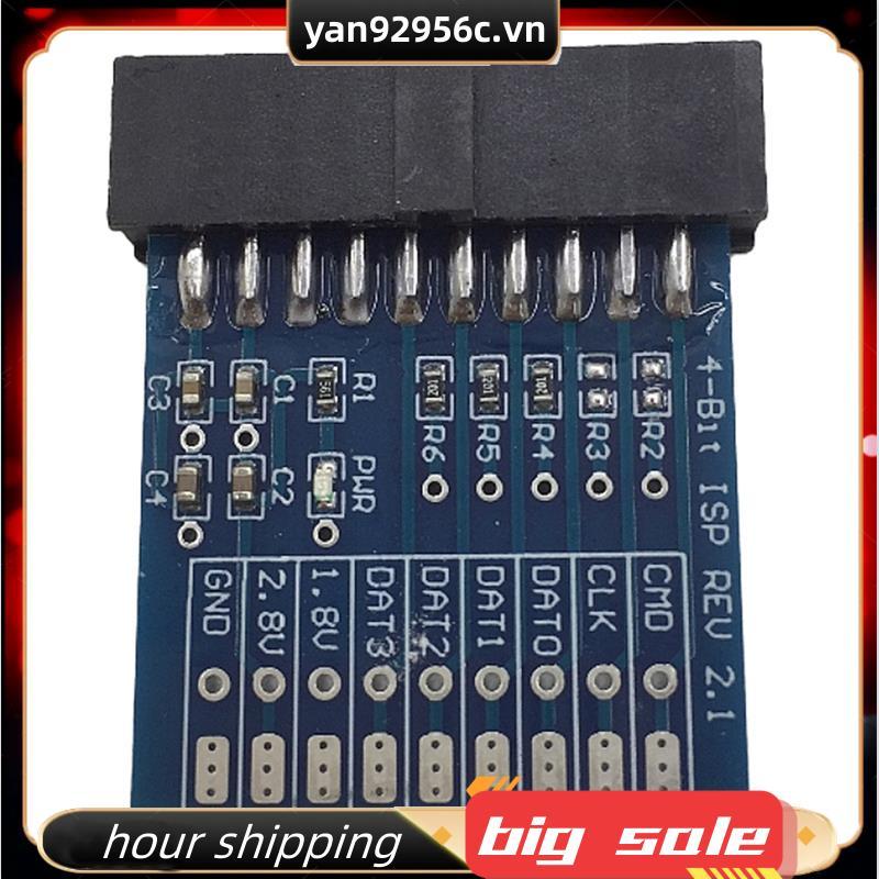 Bộ chuyển đổi mới JTAG, ISP 4-BIT ISP REV 2.1 cho Easy Jtag Plus Box / ESAYJTAG Tool