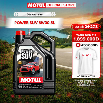 Dầu nhớt xe ô tô MOTUL POWER SUV 5W30 5L