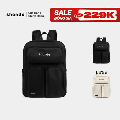 Balo Sticker Vải Dù Cao Cấp Shondo Nhiều Màu