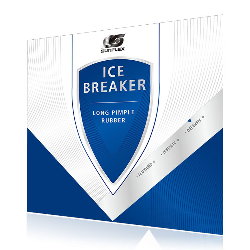 SUNFLEX Sunshine Ice Breaker Ice Breaker Table Tennis Vợt Dài Cao Su Cao Su Đơn Cao Su Loại Tấn Công