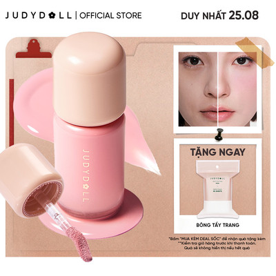 [MỚI] Má Hồng Kem JUDYDOLL Blush Lotion Bóng nhẹ Bắt sáng Triệt sắc Che quầng thâm 5g