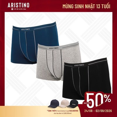 Quần Boxer Nam Aristino Cotton ABX1615
