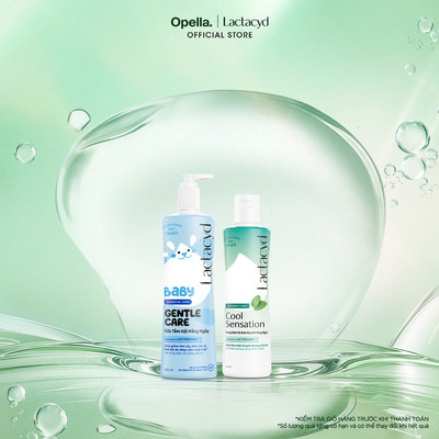 Bộ 1 Chai DDVS Phụ Nữ Lactacyd Cool Sensation 250ml + 1 Sữa Tắm Gội Trẻ Em Gentle Care 500ml