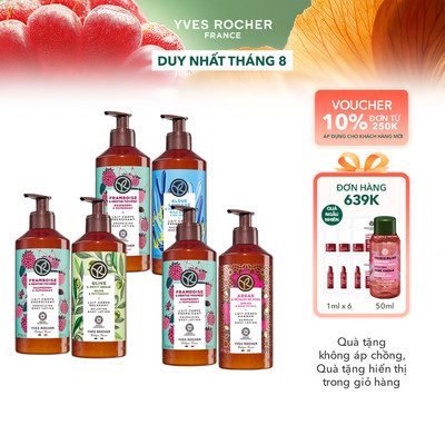 Combo 2 sữa dưỡng thể Yves Rocher Body Lotion 390mlx2 (Mix mùi)
