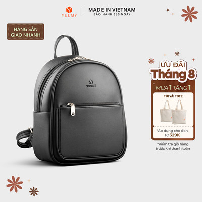 Balo Yuumy (Thời trang nữ vừa A5 - Balo da Seasand YBA106)