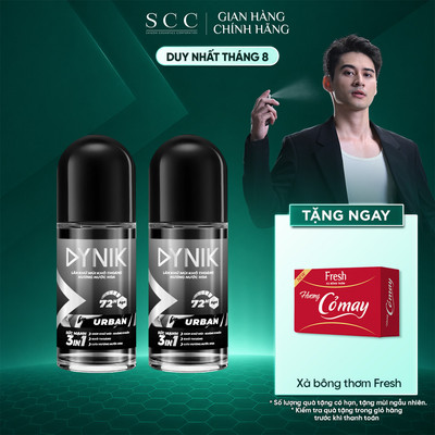 Combo 2 Lăn Khử Mùi Nam Dynik 50ml - Khô Thoáng Lưu Hương Nước Hoa