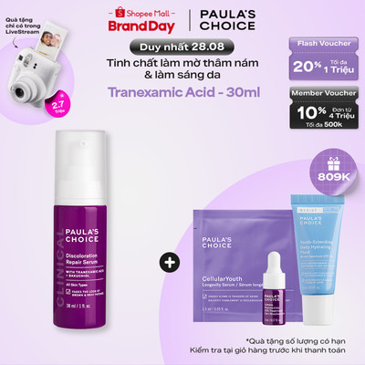 Tinh chất làm mờ thâm nám và làm sáng da Paula's Choice Clinical Discoloration Repair Serum 30ml 8040