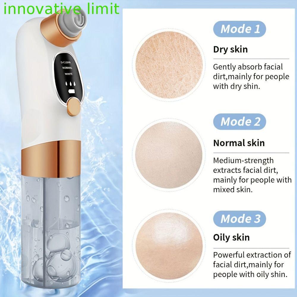 DYRUIZA Chân không lỗ chân lông, Loại bỏ mụn đầu đen có thể tái chế, Loại bỏ mụn đầu đen chuyên nghi