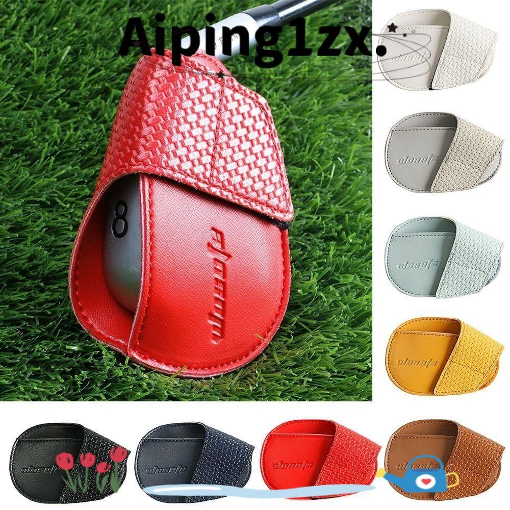 NG1ZX Golf Club Head Cover, Thiết bị tập chơi gôn Da PU Golf Iron Headcovers, Thiết thực Chống bụi C
