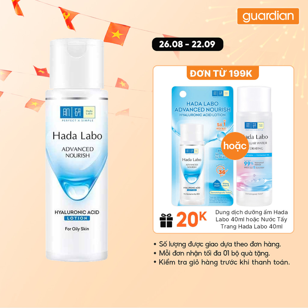 Dung Dịch Dưỡng Ẩm Hada Labo Cho Da Dầu Advanced Nourish Hyaluronic Acid Lotion Phiên Bản Mickey 170
