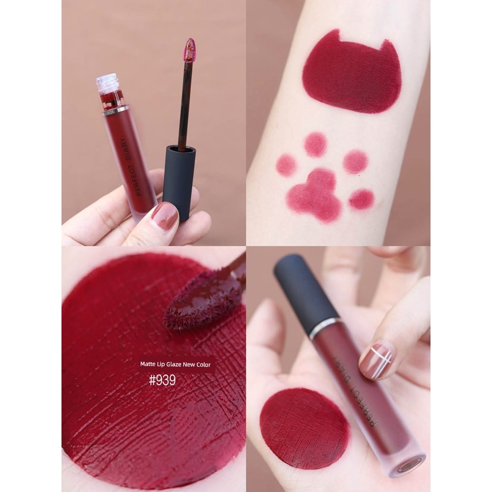 son romand chính hãng son romand Nhật ký hoàn hảo Velvet Niche Sinh viên Matte Lip Gloss