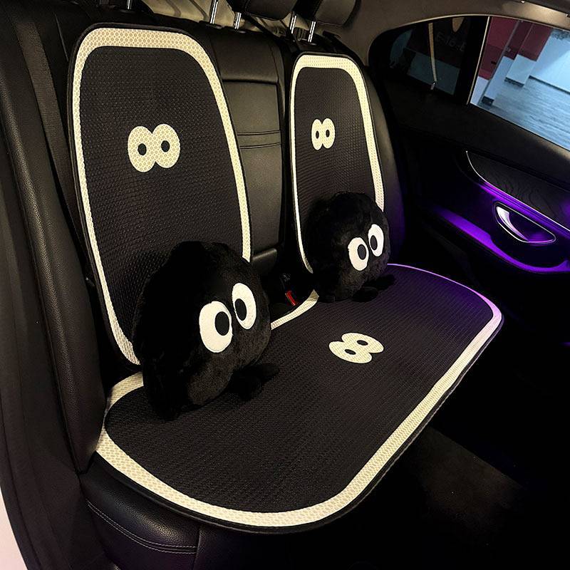 Car Seat Cushion Four Seasons Universal Cute Cartoon Seat Cushion Car High Sense Seat Cover Car Seat