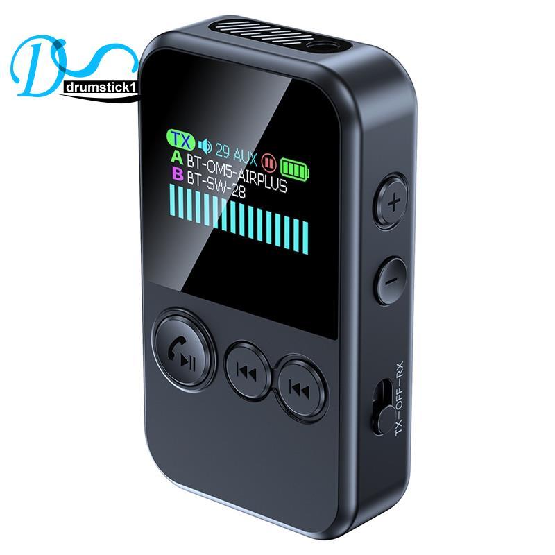 Bộ chuyển đổi không dây CLIP-on Bộ thu phát âm thanh Bluetooth 6.0, Luồng kép AUX TF 3,5mm cho TV PC