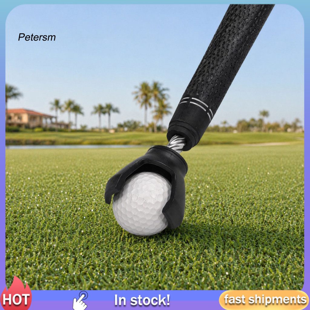 PP Di Động Golf Ball Picker Golf Ball Pickup Tool Di Động 3 ngạnh Golf Ball Retriever Picker Với Tay
