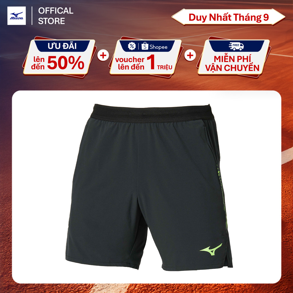 Quần Tennis NAM STRAGAZER 7 INCHES AMPLIFY SHORT - Đen 62GBD00109
