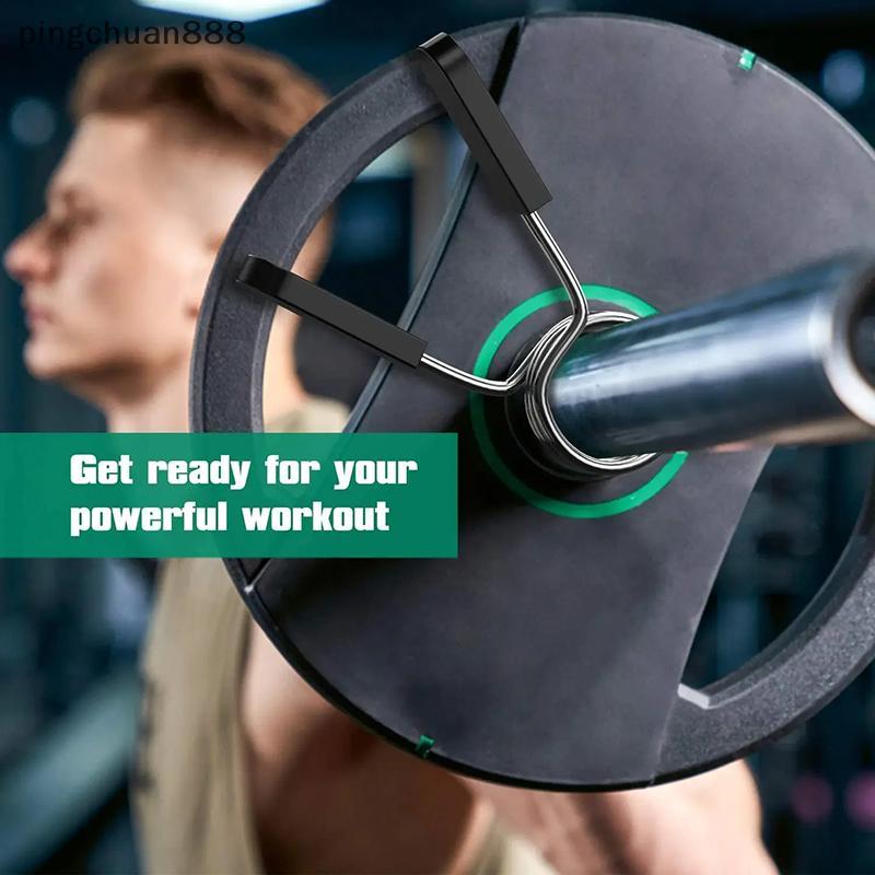 Pingchuan888 25 / 28 / 30mm Barbell Kẹp Cổ Lò Xo Kẹp Tập Gym Trọng Lượng Quả Tạ Lo Tiêu Chuẩn Nâng B