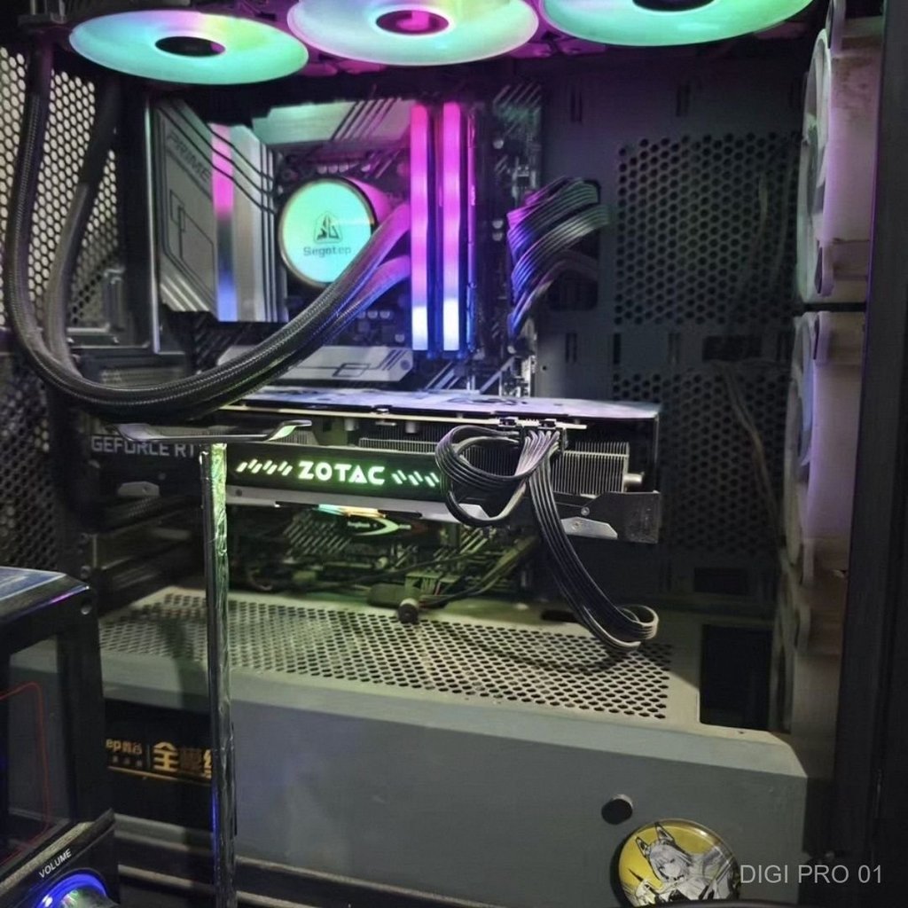 Bộ máy tính chơi game cấu hình cao i7 11700K RTX 3060Ti RAM 16GB mạnh mẽ tản nhiệt tốt chính hãng bá