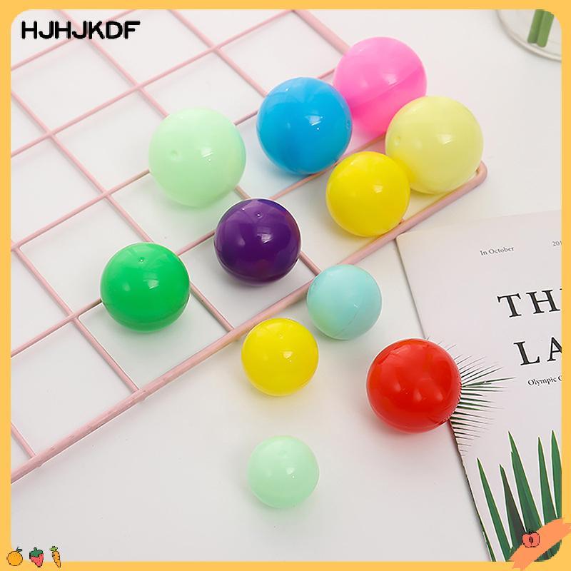 HJ 50 Chiếc Mini 32MM Trong Suốt Nhựa Viên Nang Đồ Chơi Bất Ngờ Bóng Nhỏ Hộp Đựng Làm Đồ Chơi Mô Hìn