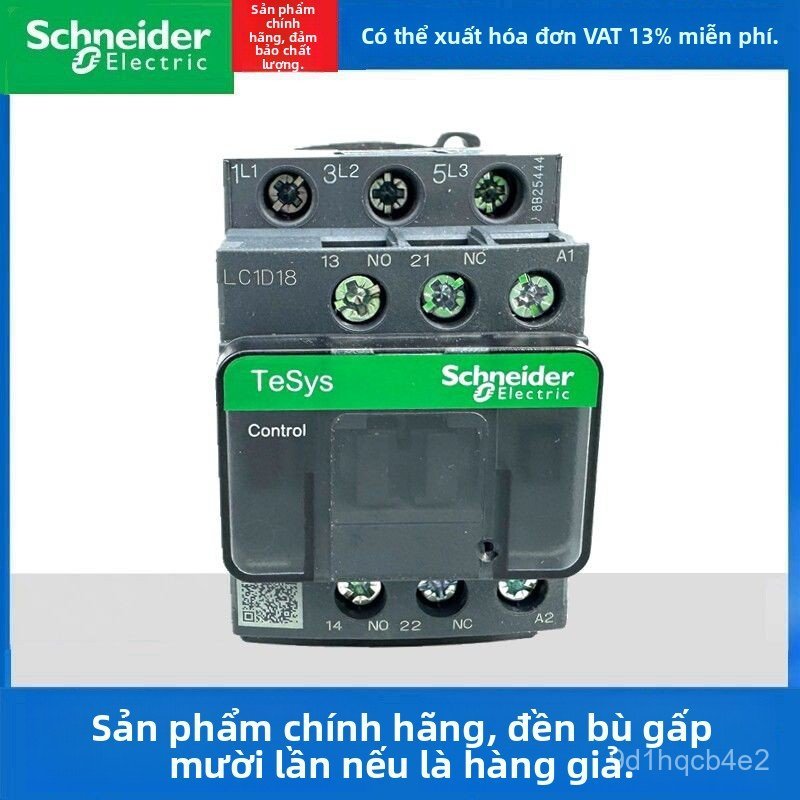 Công tắc tơ Schneider LC1D18R7 LC1D25R7 LC1D32 AC440V 09R7 chính hãng, bền