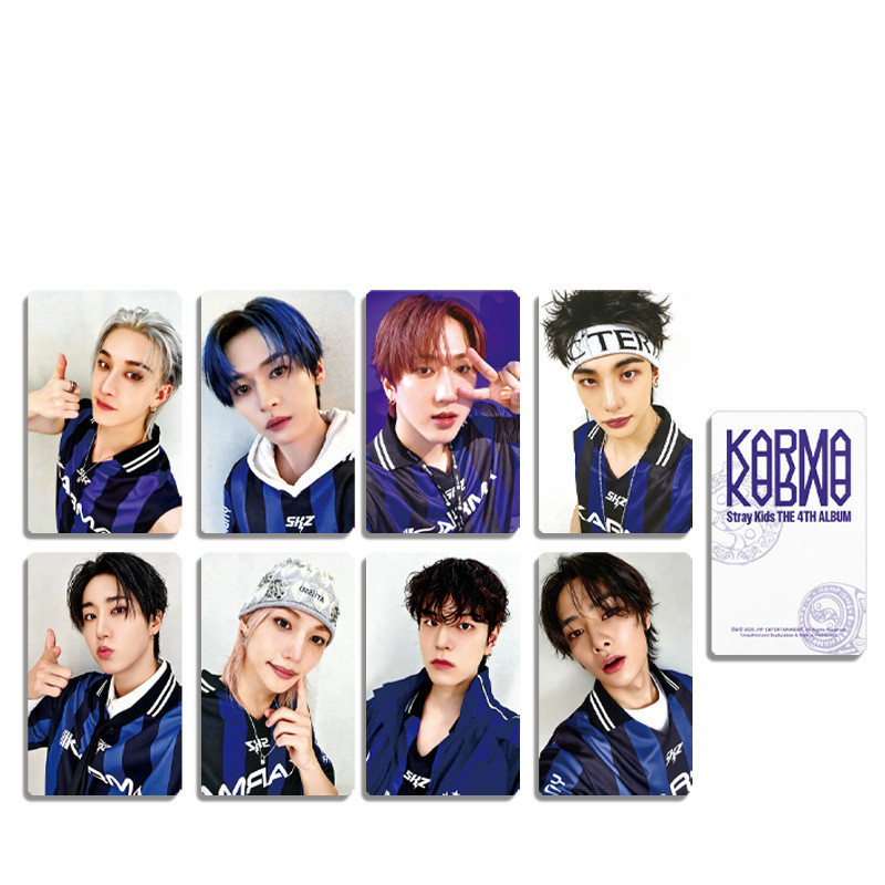 Stray Kids < KARMA > SW Fan Sign Sale Card Bưu Thiếp Bộ Sưu Tập Thẻ Stray Kids Hàng Hóa