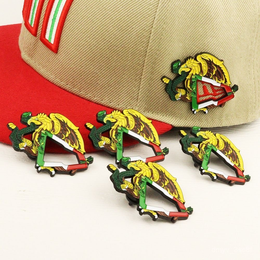 Ghim cài mũ Hat Pins Mexico kim loại men tráng huy hiệu ghim cài giao nhanh