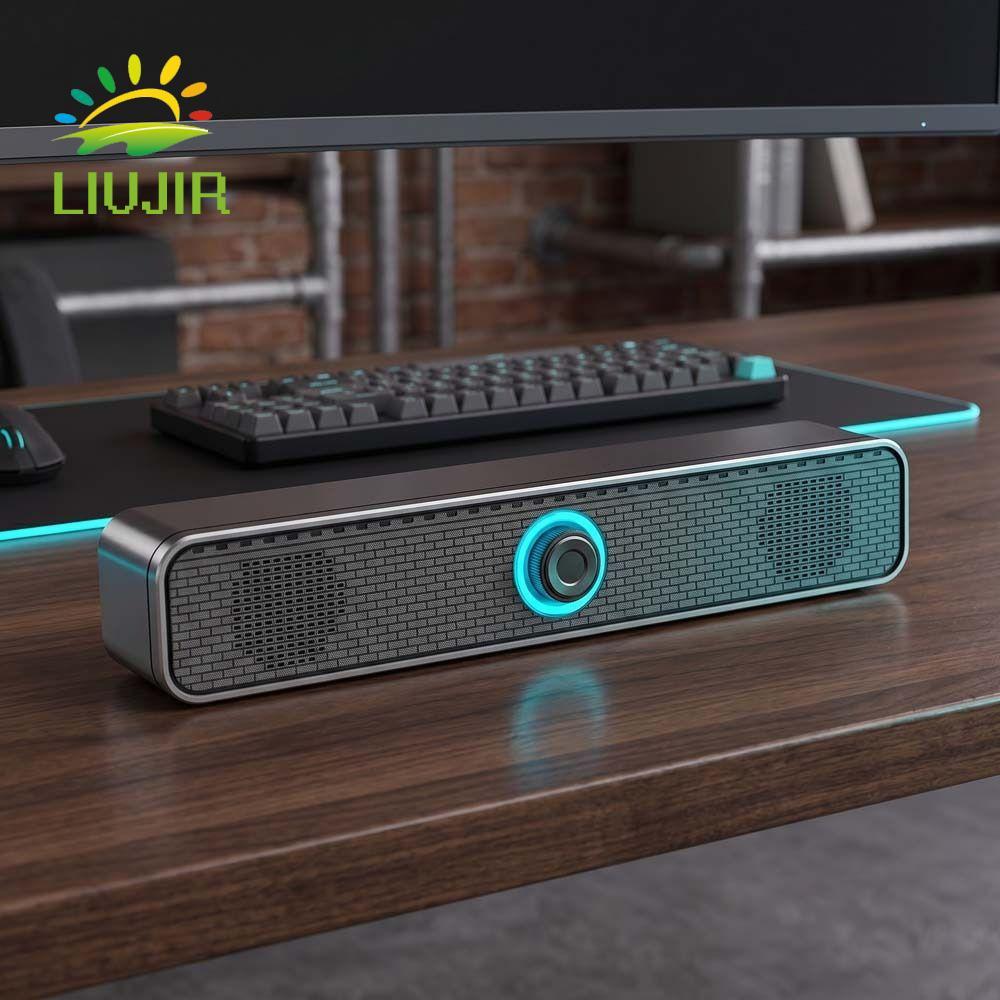 Loa Soundbar PC LIUJIR, Loa Soundbar Rạp hát tại nhà chạy bằng USB, Âm thanh vòm vòm Âm thanh có dây