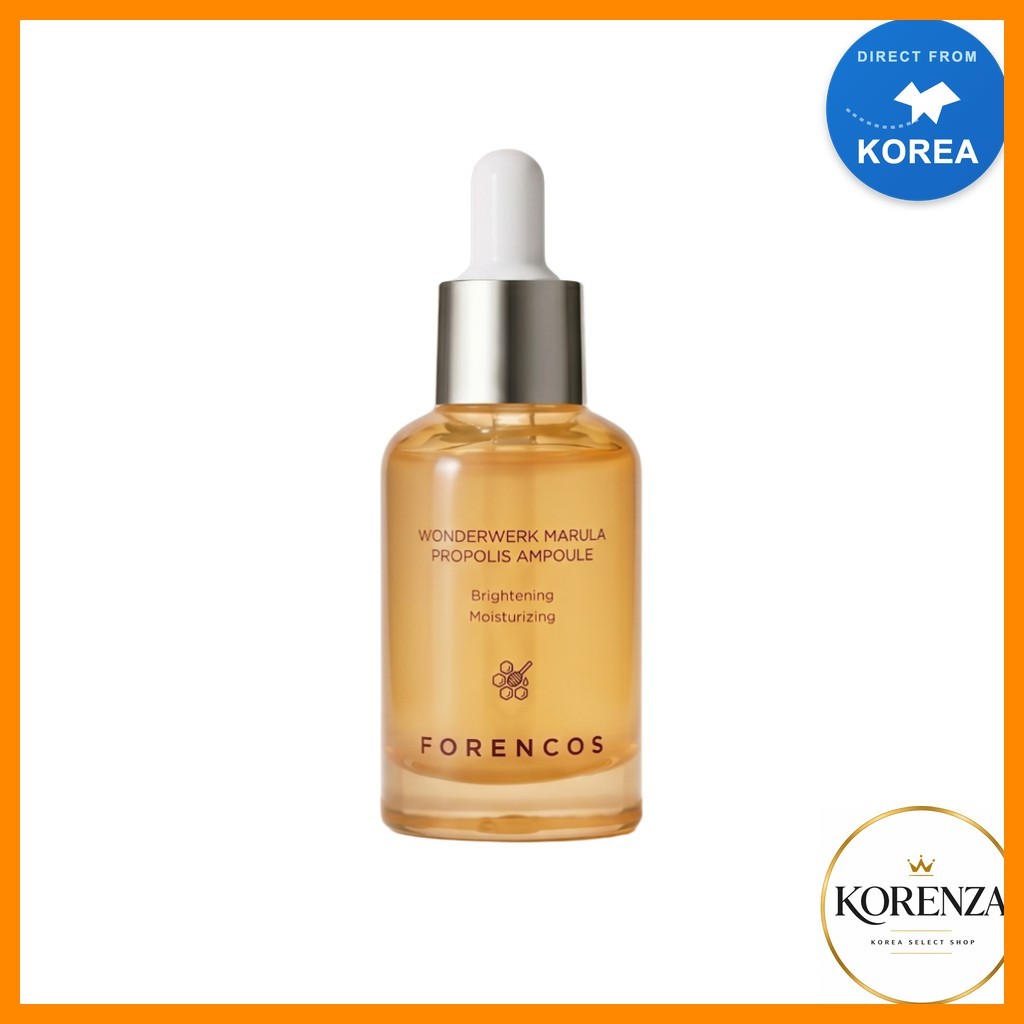 [forencos] Ampoule Wonderwerk Marula Propolis, 50g, 1pc / Ampoule dưỡng da Hàn Quốc / Dầu Marula & K