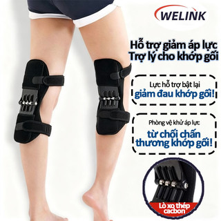 Tăng cường Welink-Đai Trợ Lực Khớp Gối Giảm Áp & Bảo Vệ Đầu Gối, Chống Trơn Trượt，Thoáng Khí, Dễ mặc