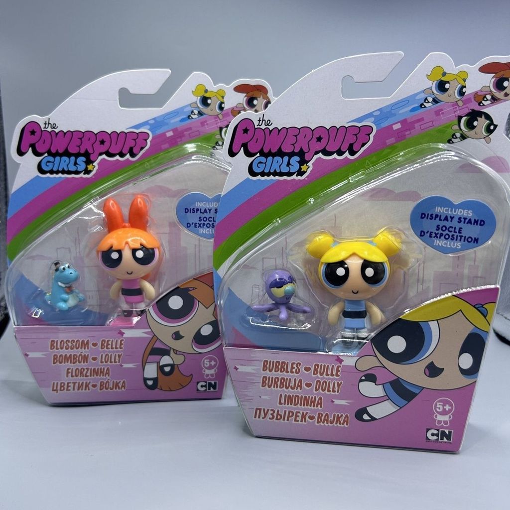 The Powerpuff Girls Series Blossom Bubbles Hình Búp Bê Trang Trí Đồ Chơi Dễ Thương