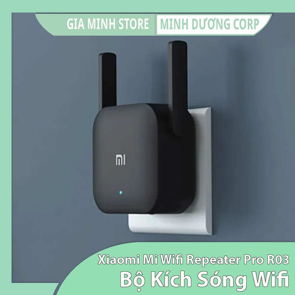 Kích sóng wifi Xiaomi Mi Wifi Repeater Pro R03 / R10M 300Mbps - Thiết bị mở rộng sóng wifi Xiaomi