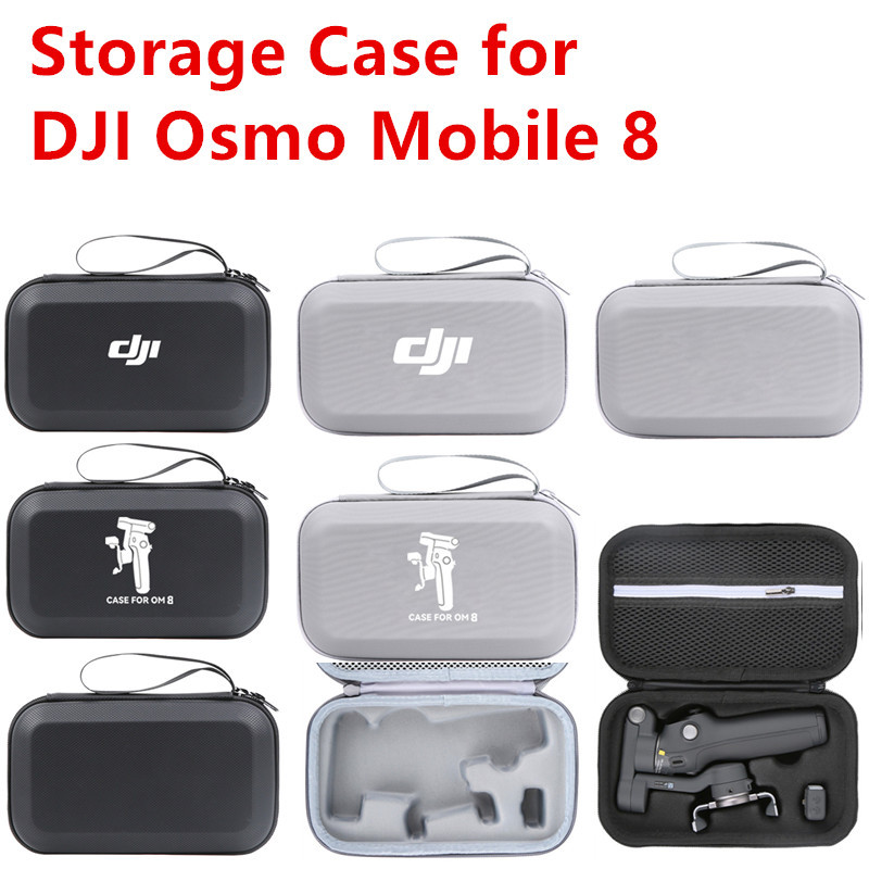 Túi ly hợp cho DJI OM 8 Túi lưu trữ cho Osmo Mobile 8 Hộp phụ kiện ổn định Gimbal cầm tay