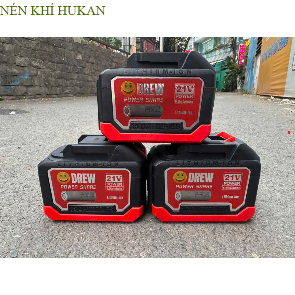 ( HỎA TỐC ) pin,15cell,20cell DREW cell SAMSUNG  nội địa . chân phổ thông ,dòng xả cao Nén Khí HUKAN