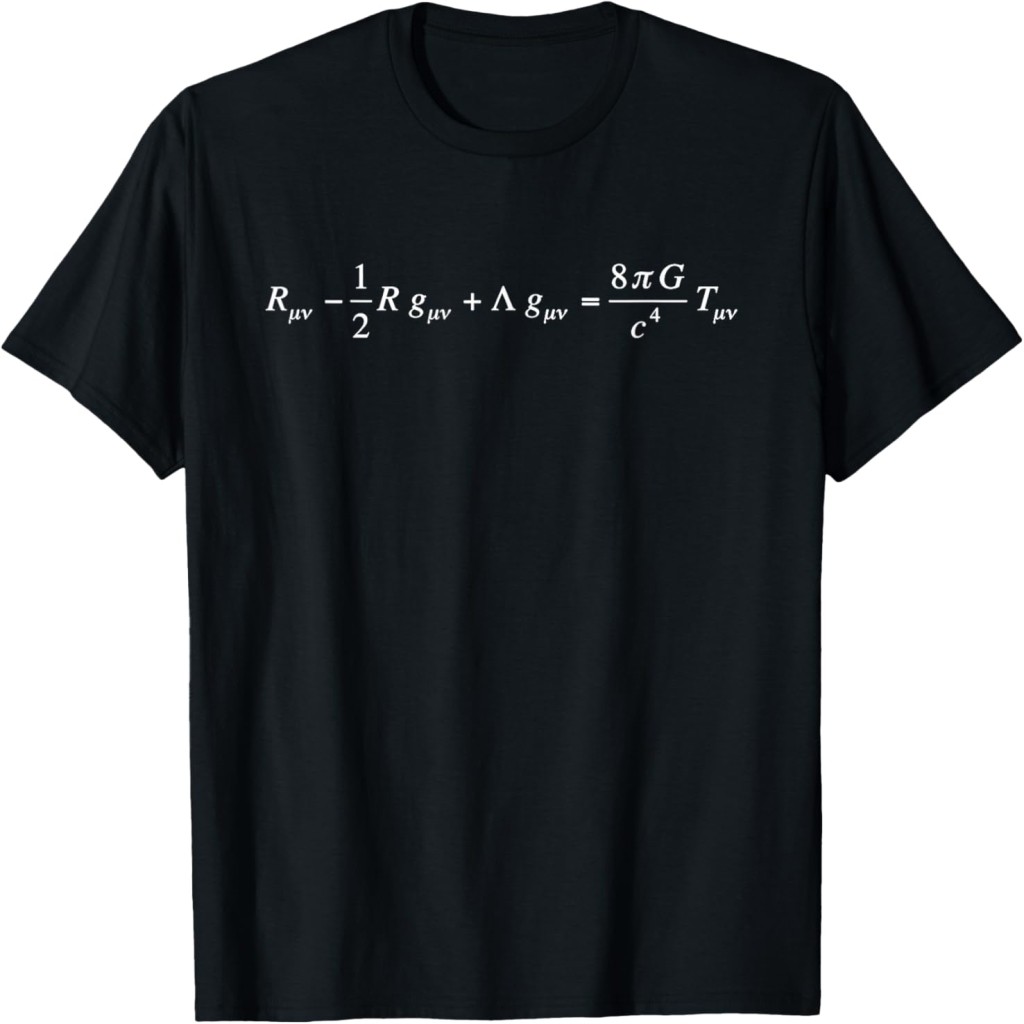 Áo thun General relativity field equations of physics, cool science T-Shirt