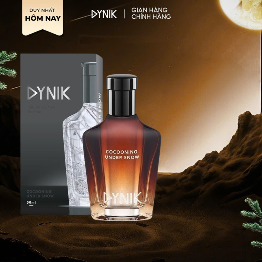  Nước Hoa Nam DYNIK Cao Cấp hương Gỗ Tinh Tế - Cocooning Under Snow 50ml 