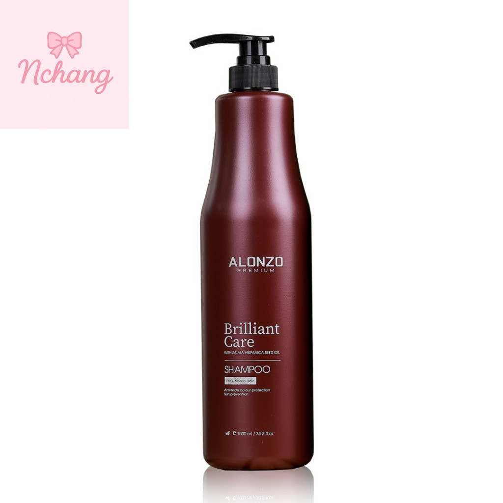 Dầu gội cho tóc nhuộm Alonzo Brilliant Care Shampoo 1000ml NC