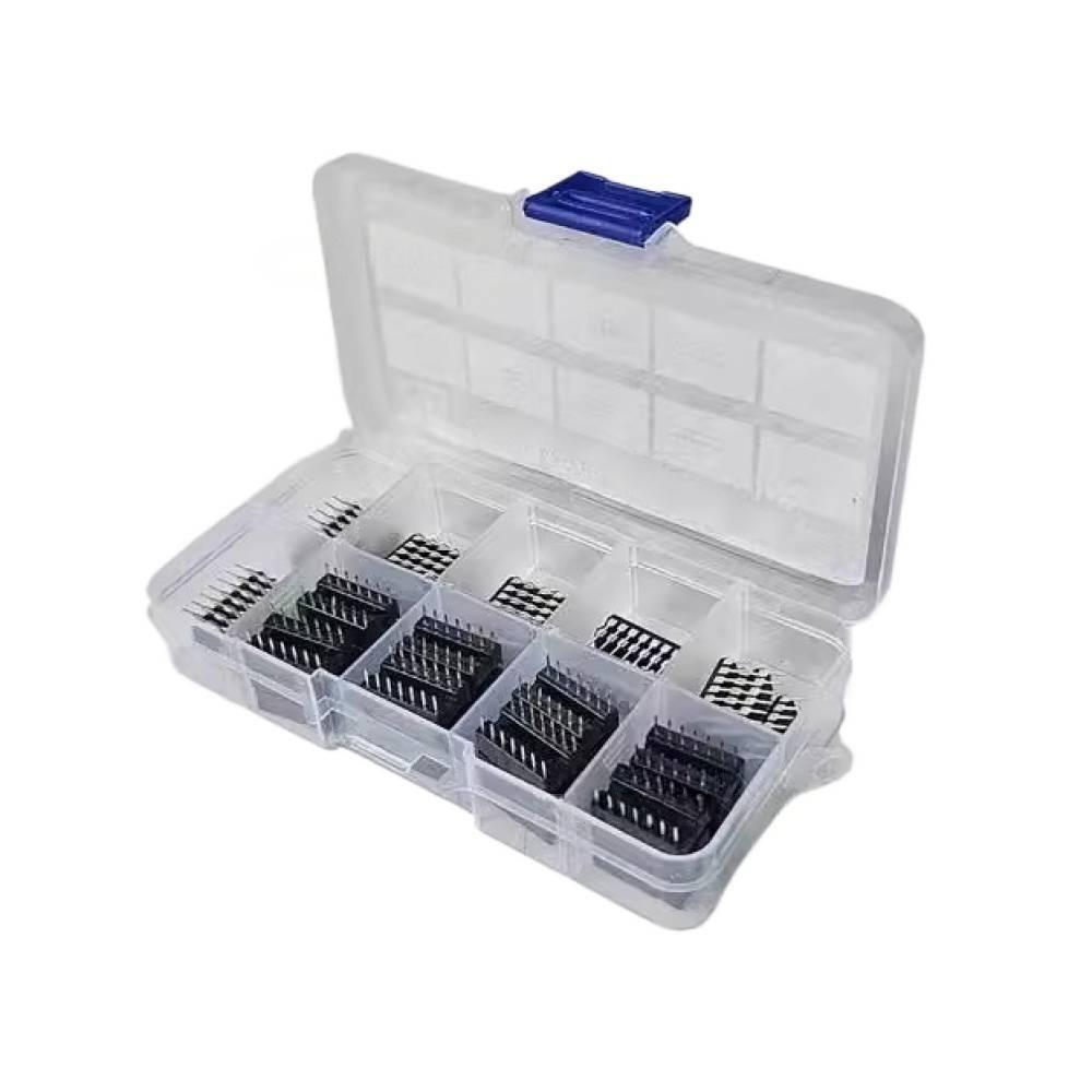 48 Cái / hộp IC Kit 74LS00 74LS02 74LS04 74LS08 74LS32 74LS86 6 Thông Số Kỹ Thuật DIP-14 Mạch Tích H