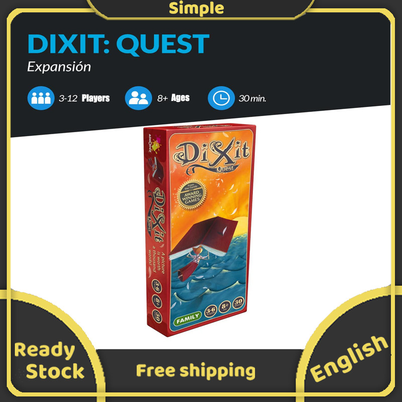 Mở rộng trò chơi bảng Dixit Quest 84 thẻ