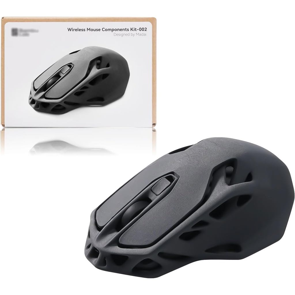 UniTak3D Phòng thí nghiệm tre Makerworld MH002 Linh kiện mô hình chuột không dây In 3D Mô hình sáng 