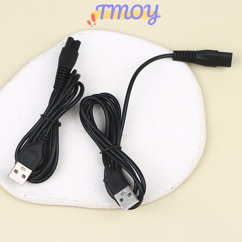 TMOY 0.8 / 1M Cáp USB Dây Sạc Lỗ Đồng Phù Hợp Với 5V Đèn Pin Máy Cạo Râu Tóc Dây Đơn Lỗ 1.5 1.8 2.3 