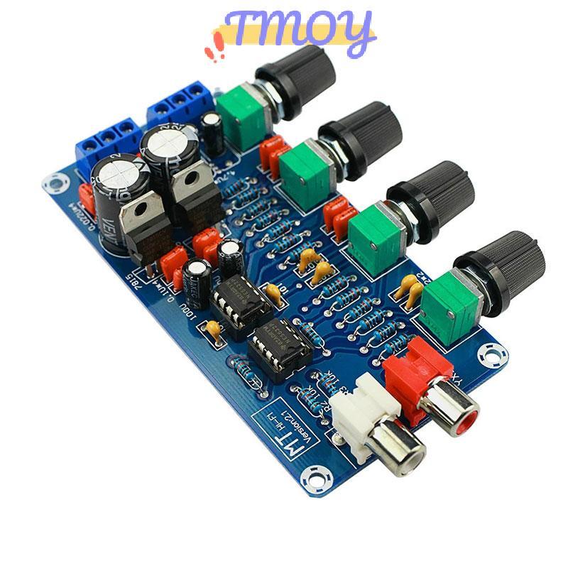 TMOY NE5532 Stereo Preamplifier Tone Board Âm thanh 4 kênh Mô-đun khuếch đại TMOY