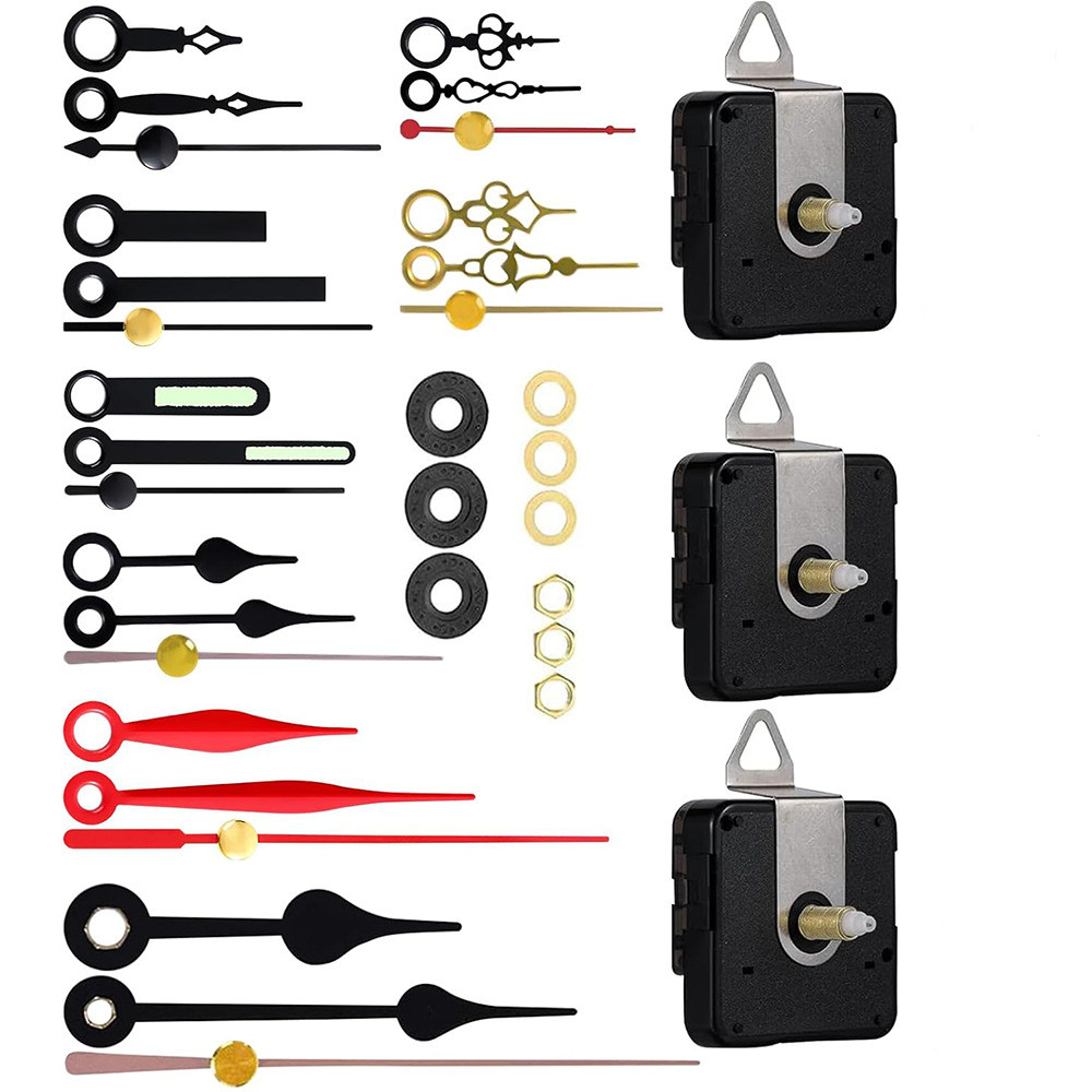 Con trỏ Mini + Bộ chuyển động 6168S + Ba phụ kiện chung + Móc sắt Thủ công Sửa chữa đồng hồ thay thế