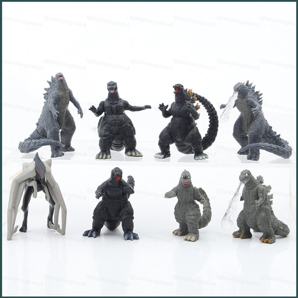 YT4 8 Chiếc Godzilla Vua Quái Vật Bộ Sưu Tập Nhân Vật Hành Động Đồ Chơi Trẻ Em MUTO Trẻ Em Bánh Sinh