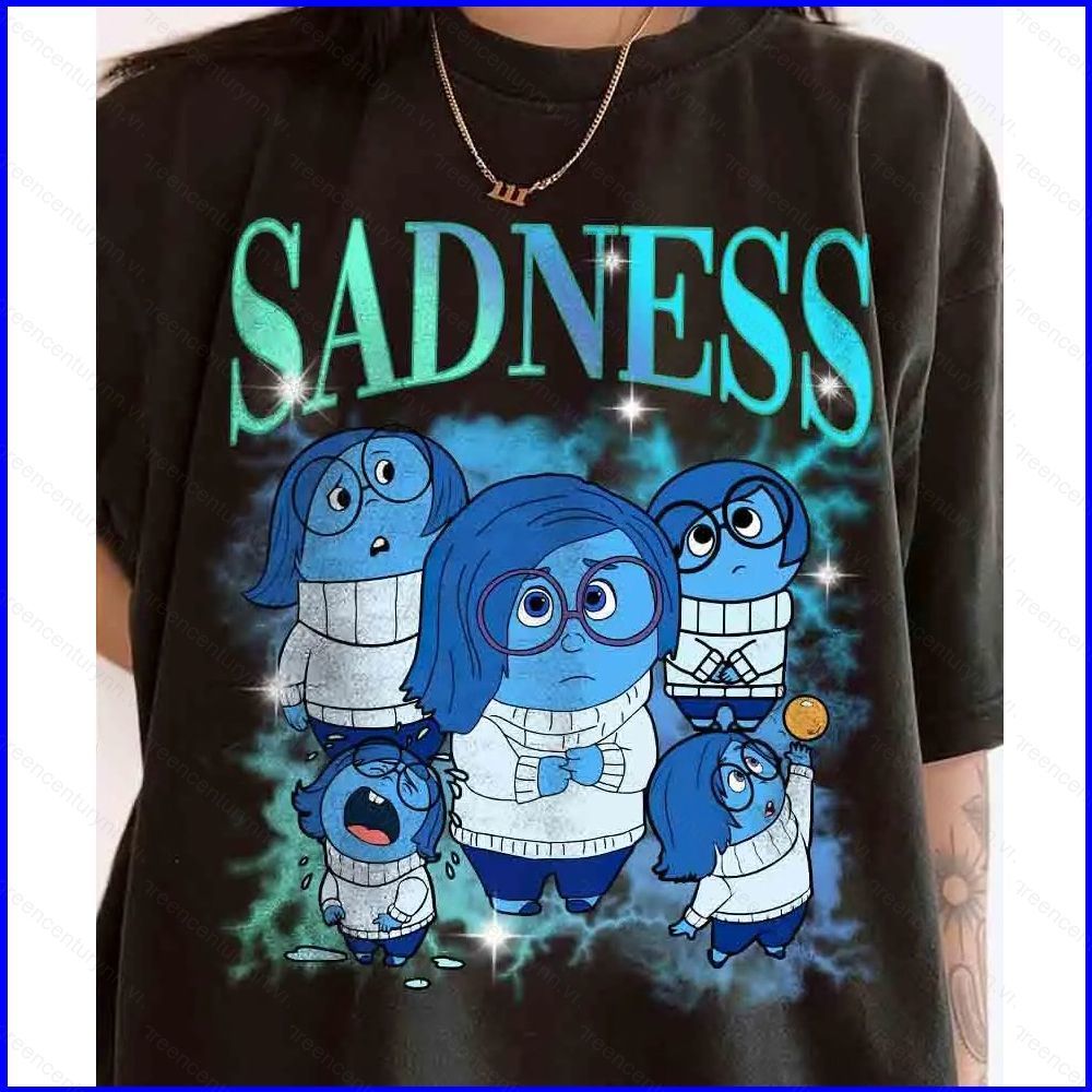 Áo thun GN Inside Out SADNESS ENVY ANXIETY BINGBONG áo thun ngắn tay NG