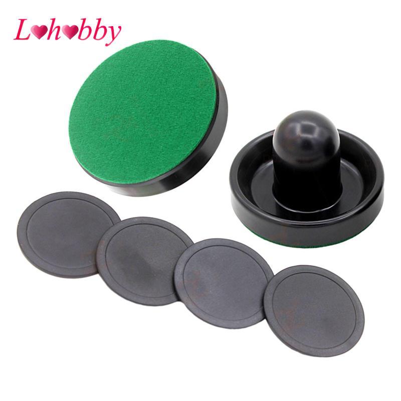 8 Miếng Air Hockey Pusher Air Hockey Pucks Air Hockey Paddle Để bàn Bộ phận khúc côn cầu không khí X