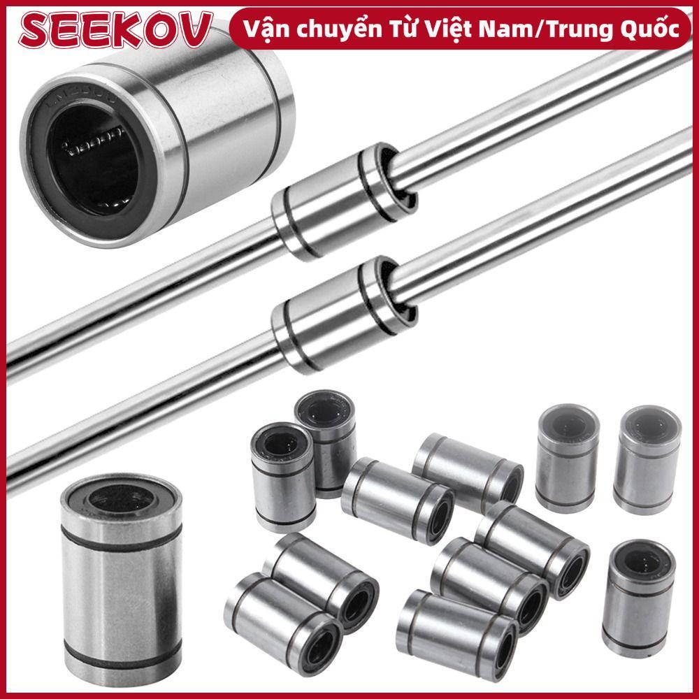 Thép ống lót SEEKOV Bền cho máy in CNC Phần LM8UU LM10UU LM12UU LM16UU