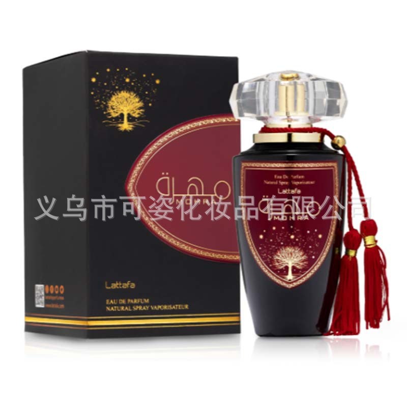 Nước hoa Lattafa MOHRA Phong cách mới Trung Đông Ả Rập Dibai Hương thơm lâu dài Hương thơm trung tín